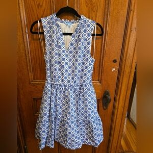 Draper James Embroidered Sundress. Size Large
